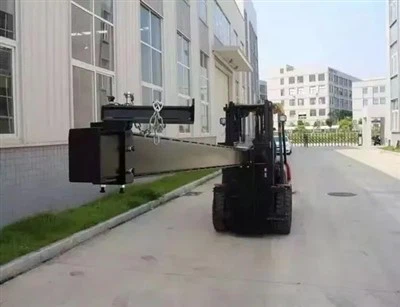 Stalowa obsługa szklanego wózka widłowego o wysokiej wytrzymałości z mechanicznym projektowaniem technologii amerykańskiej